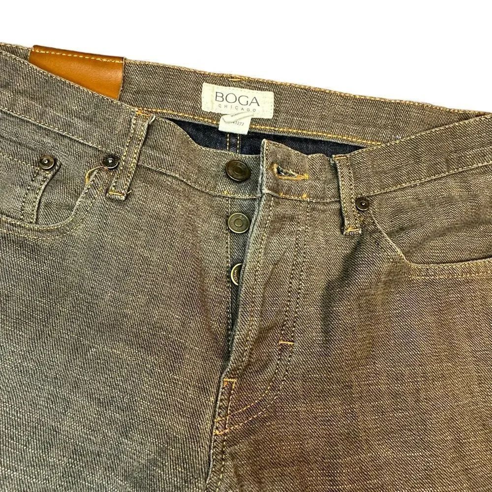 Boga Jeans, Chicago Straight leg tan jeans size Waist 29” leg 32”